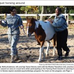 Soldiers with horse | Turning Point Growth & Learning Center